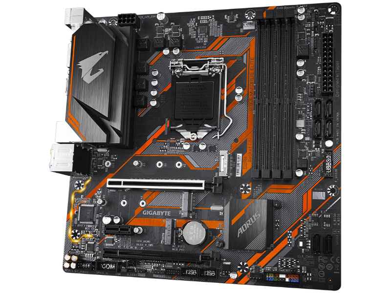 Gigabyte b365m aorus elite подключение