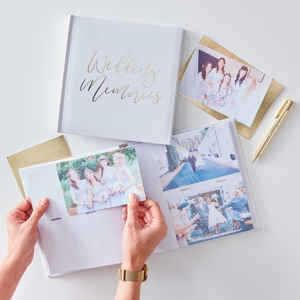 Gold Wedding Photo Album Party Supplies PartyLady
