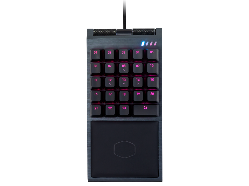 Cooler Master Control Pad Rgb 24 Key Cherry Mx Red Switch Gaming Keypad Keyboards Dreamware Technology