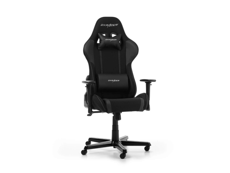 DXRacer Formula F11N Black Fabric Leather Gaming Chair Gaming Chairs