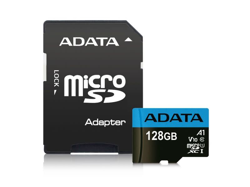 ADATA Premier 128GB MicroSDXC Class Memory Card with Adapter MicroSD
