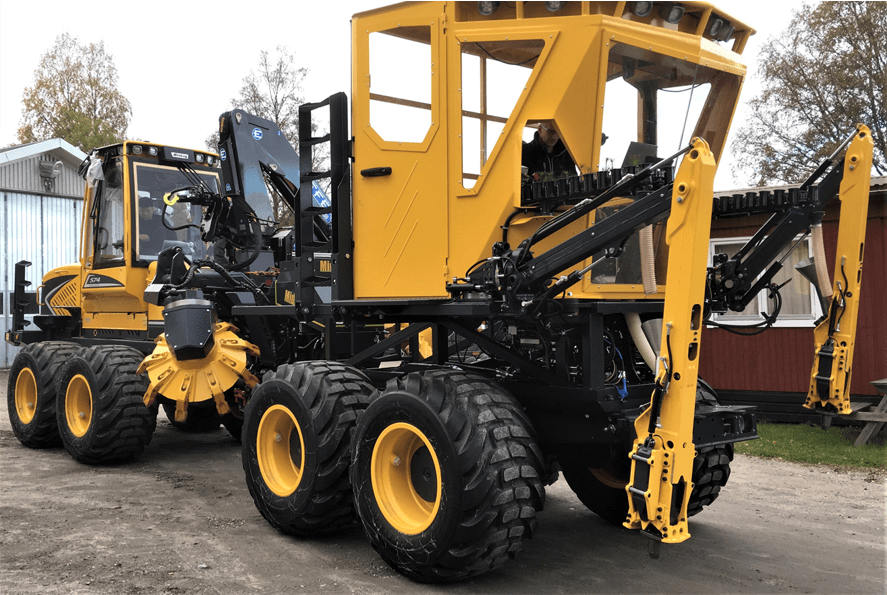 Continuous tree planting with the PlantmaX Forsilvitech