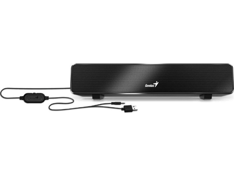 Genius Soundbar 100 Black USB & 3.5mm Connection | Sound Bars ...