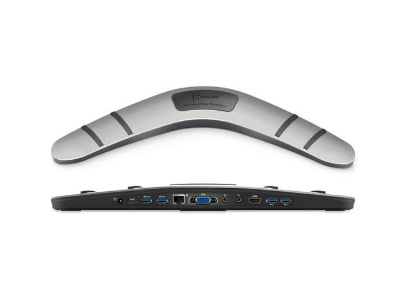 j5create JUD480 USB 3.0 Boomerang Docking Station Docking Stations
