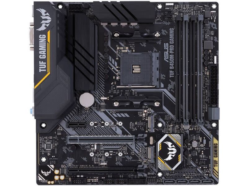 Asus Tuf B450m Pro Gaming Amd B450 Socket Am4 Micro Atx Motherboard