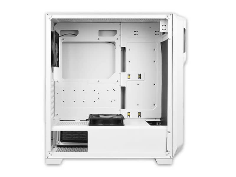 Antec FLUX White ATX MidTower Gaming PC Case White PC Cases