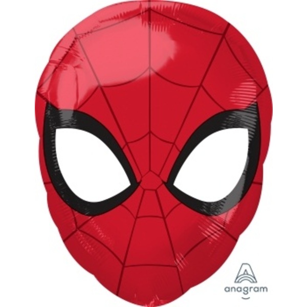 Spiderman Animated Face Balloon (43cm) - Party Supplies - PartyLady Spiderman Animated Face Balloon (43cm) - Party Supplies - PartyLady