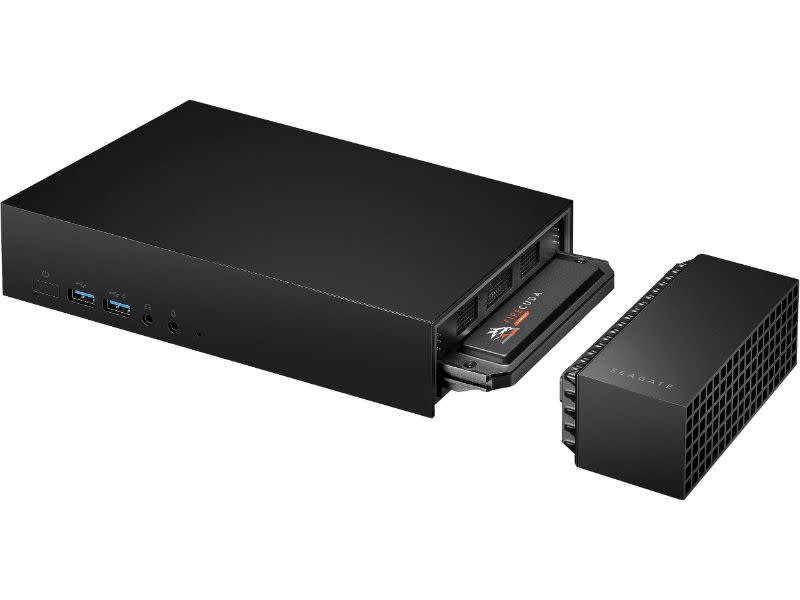 Seagate FireCuda Gaming Dock 4TB Thunderbolt 3 3.5'' Black RGB NVMe