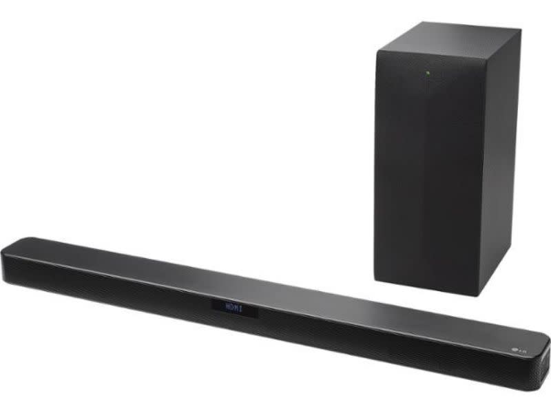 LG SN4 2.1 Channel 300W Soundbar with Bluetooth and Wireless Subwoofer