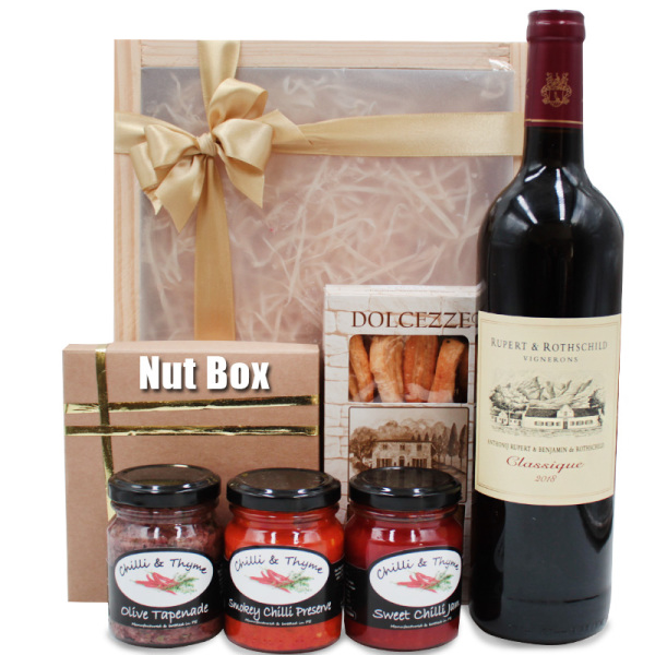Savoury Red Wine Gift Hamper Gifts and Hampers Online gift shop
