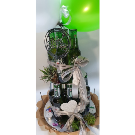 Add-on Products - Double Tier Beer Cake