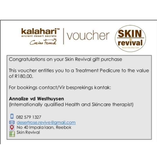 Add-on Products - Pedicure from Kalahari