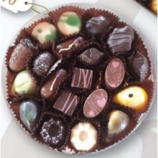 Add-on Products - Big Round Container with Handcrafted Chocolates