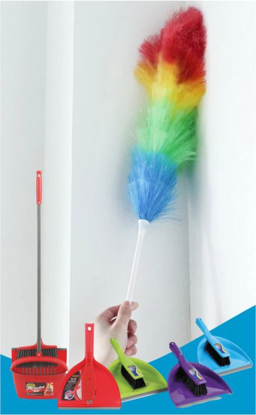 Caprichem products - Dust Pans & Feather Dusters