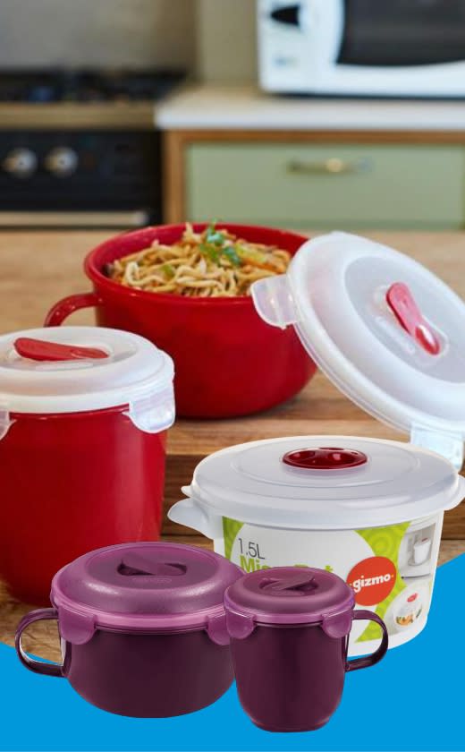 Caprichem products - Microwave Pots, Covers & Lids