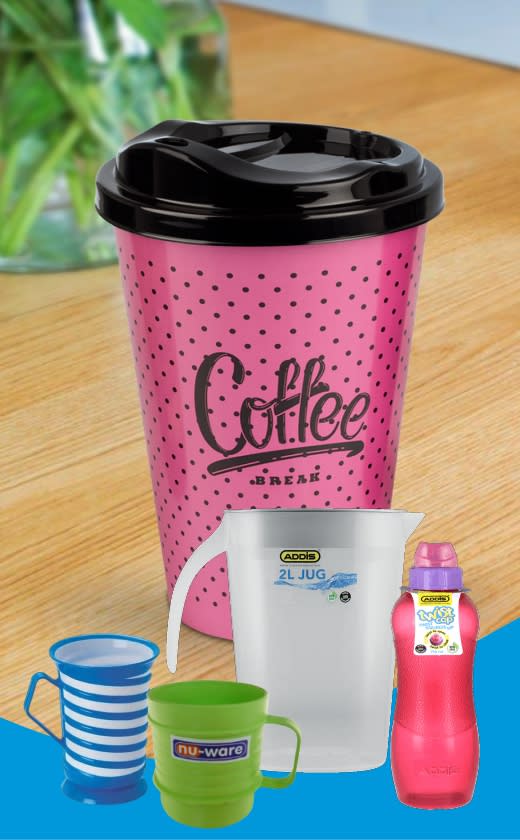 Caprichem products - Jugs, Mugs, Cups & Bottles
