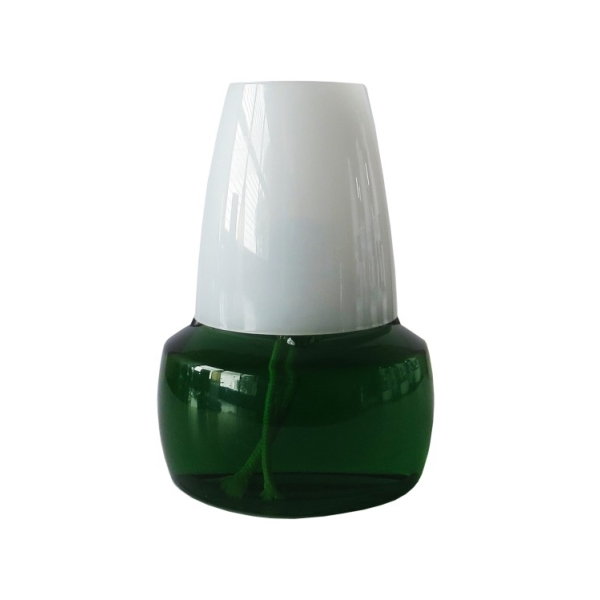 Caprichem products - @delights Short Lamp Green - White Shade 550ML