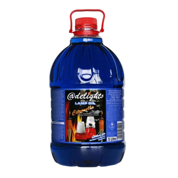 Related Products - @delights Lamp Oil Blue Citronella 4x5l