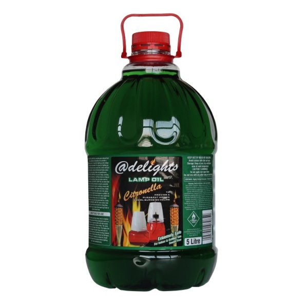 Caprichem Product - @delights Lamp Oil Green Citronella 5l 5LT