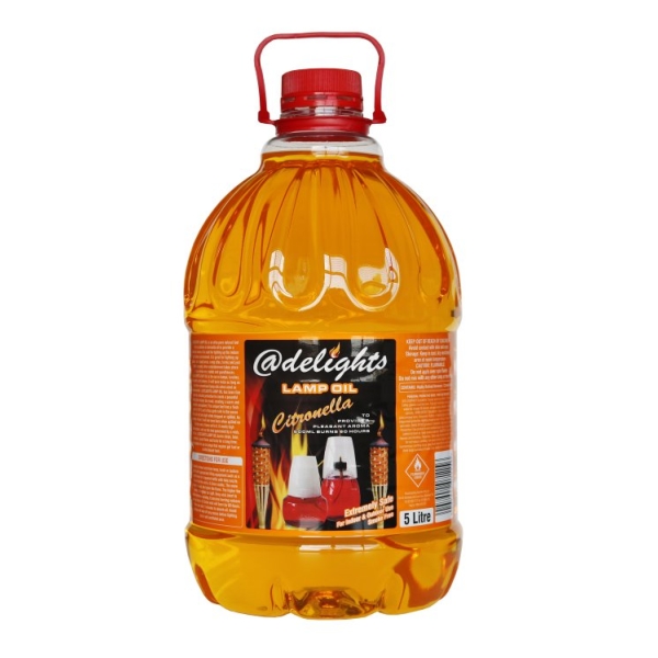 Caprichem Product - @delights Lamp Oil Yellow Citronella 5l