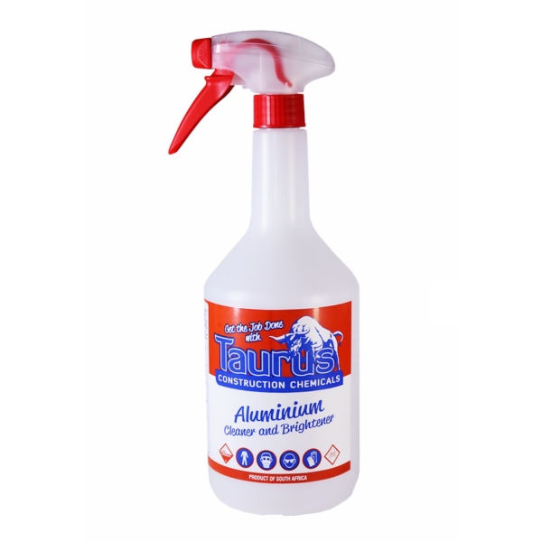 Caprichem Product - 1l Spray Bottle Complete Taurus Aluminium Cleaner 1L