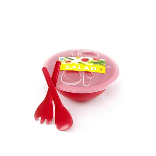 Related Products - Bowl With Salad Servers 3.5l Red EACH