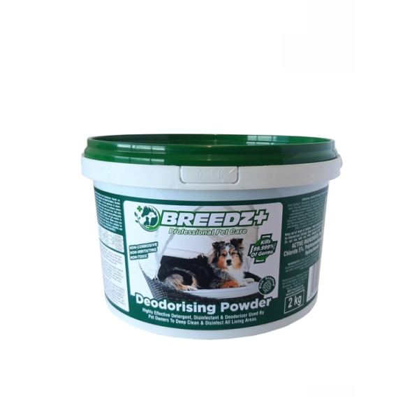 Caprichem products - Breedz Deodorising Powder Pine 8x2kg