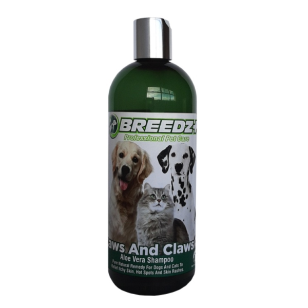 Caprichem products - Breedz Paws & Claws Aloe Vera Shampoo 12x500ml