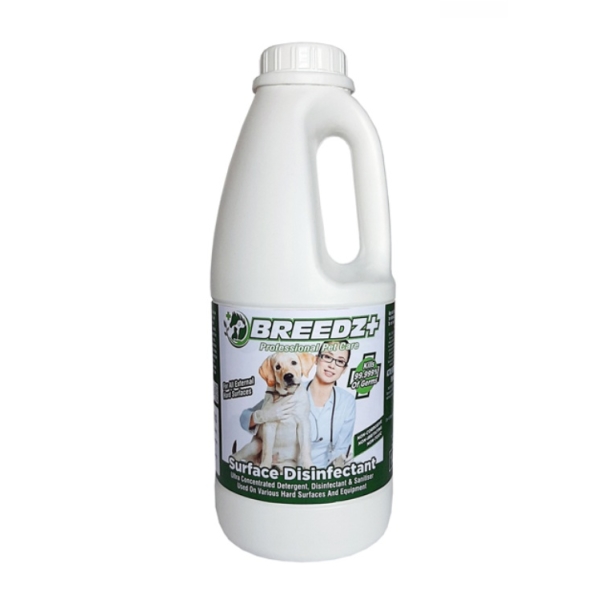 Caprichem products - Breedz Surface Disinfectant 12x1l