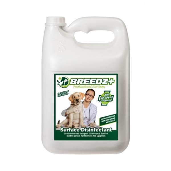 Caprichem products - Breedz Surface Disinfectant 4x5l