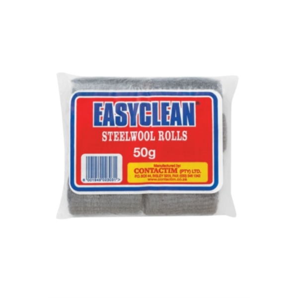 Caprichem products - Easyclean Steelwool Rolls 50 X 50g Per Pack 50X50G
