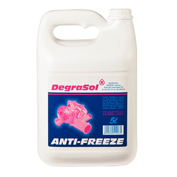 Caprichem products - Degrasol Antifreeze 94% Meg 5L