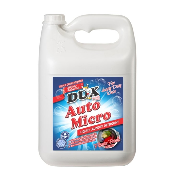 Caprichem products - Dux Auto Micro Liquid Laundry Detergent H.d. 5L