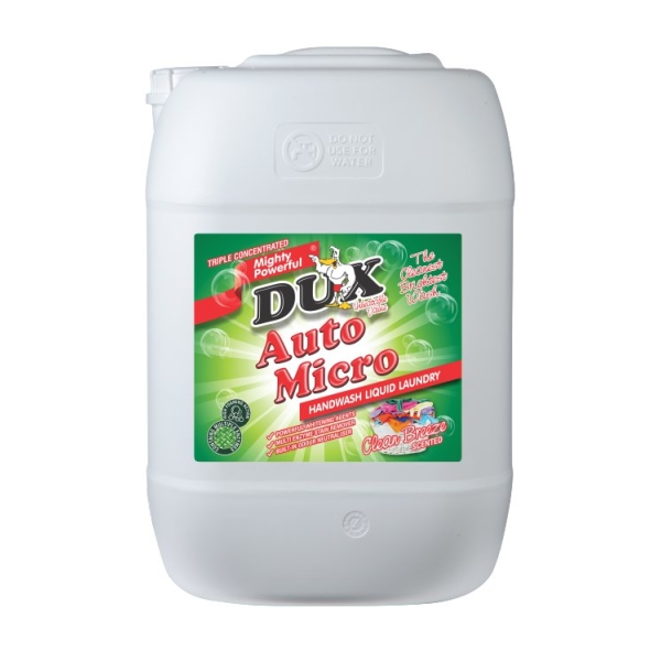 Caprichem products - Dux Auto Micro Liquid Laundry Detergent H.w. 25L