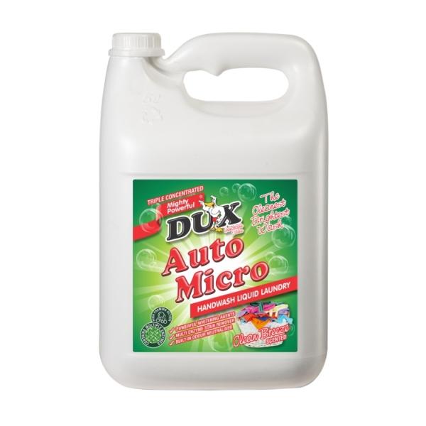 Caprichem products - Dux Auto Micro Liquid Laundry Detergent H.w. 4x5l