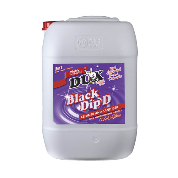 Caprichem products - Dux Black Dip D 25L