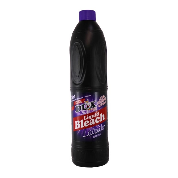 Caprichem products - Dux Lavender Liquid Bleach 750ml Black