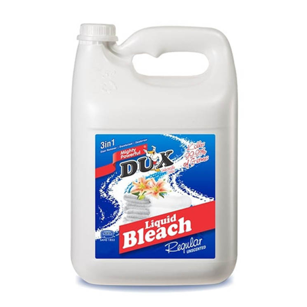 Caprichem products - Dux Regular Liquid Bleach 4x5l