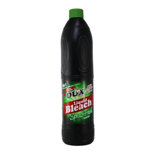 Caprichem products - Dux Spring Fresh Liquid Bleach 750ml Black