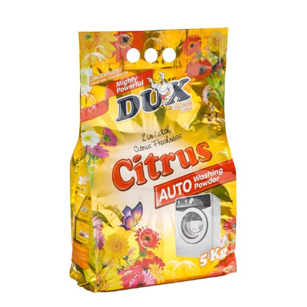 Caprichem products - Dux Citrus Low Foam Laundry Detergent 4x5kg