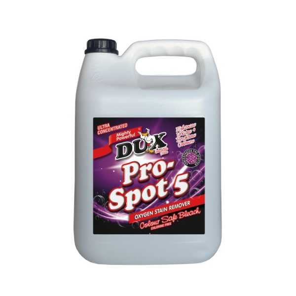 Caprichem products - Dux Pro-spot 5 Oxygen Stain Remover 5L