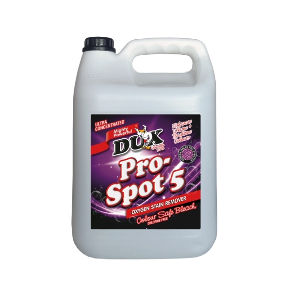 Caprichem products - Dux Pro-spot 5 Oxygen Stain Remover 4x5l