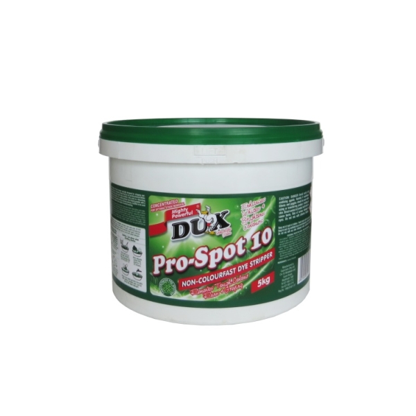 Caprichem products - Dux Pro-spot 10 Non-colourfast Dye Stripper 4x5kg 4.5KG