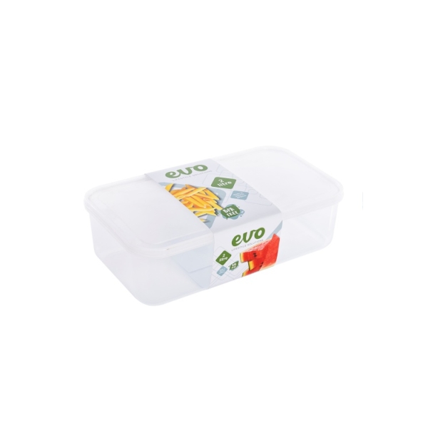 Related Products - Evo 2l Lunch Box 1pc Clear Base - Clear Lid EACH