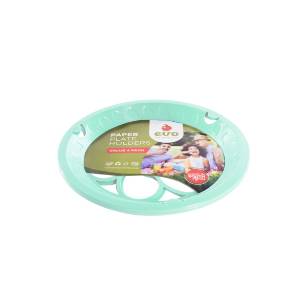 Related Products - Evo Paper Plate Holder 4pc - Mint P/SET