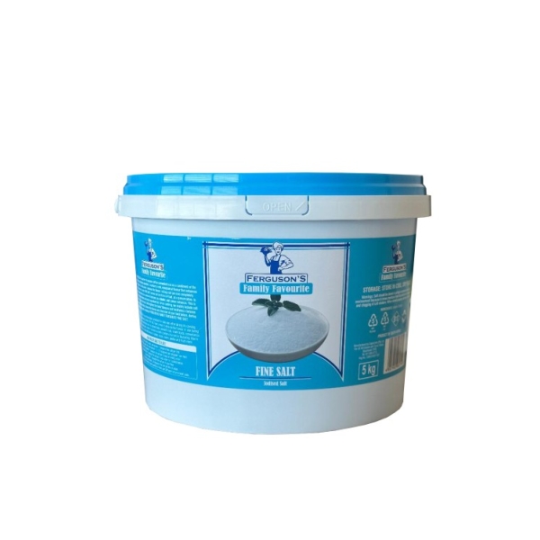 Caprichem products - Ferguson's Family Favourite Fine Salt 4x5kg