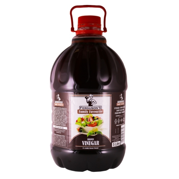 Caprichem products - Ferguson's Family Favourite Vinegar Brown 5% 4x5l