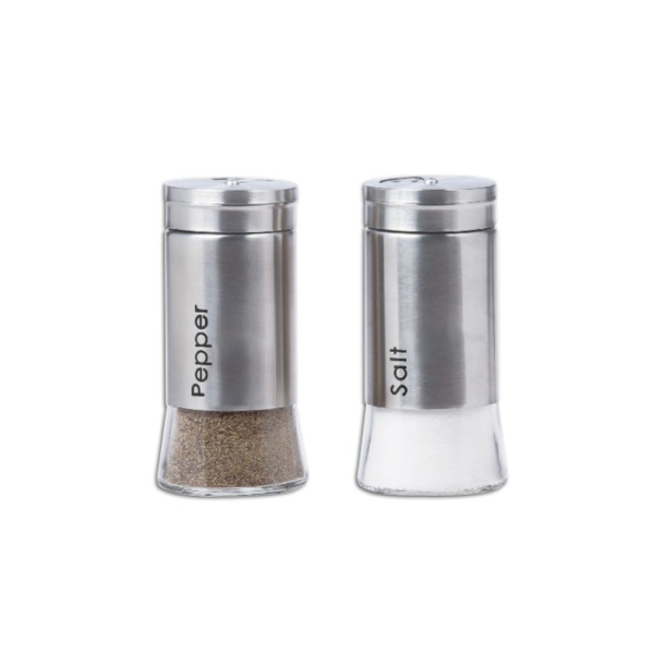 Related Products - Salt & Pepper Glass - 2pc - Metal Coating P/SET