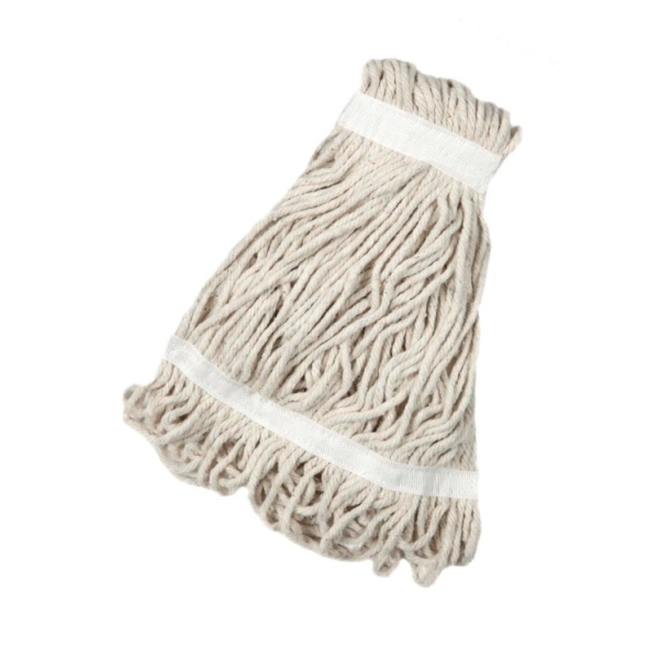 Related Products - Looped Colour Coded Fan Mop Head 400g - White EACH
