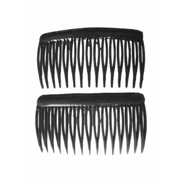 Related Products - Side Combs Per Pair - Black P/PAIR